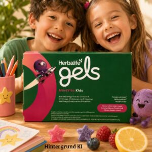 Herbalife Gels MindVita Kids Limone-Beere 30 kaubare Gelee-Drops
