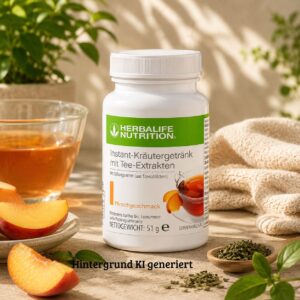 Instant-Kräutergetränk mit Tee-Extrakten 51 g Pfirsich