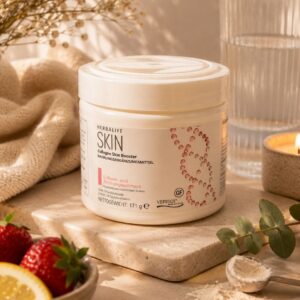 Herbalife SKIN Collagen Skin Booster Ernährung für deine Haut Erdbeer - und Zitronengeschmack